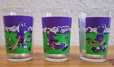 Milka Glas Milchglas Ostern Hase Wiese Blumen