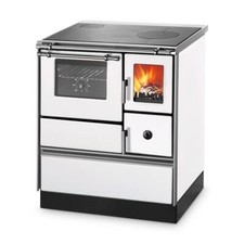 Holzherd Wamsler K 176 F/A-70 Westminster - Ausführung: Weiß, Bratrohr und Rauch