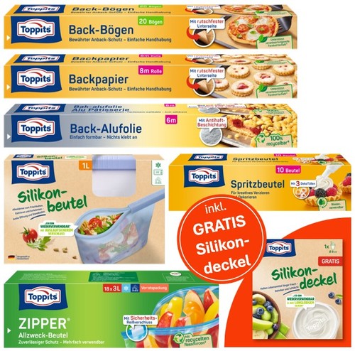 Toppits back set backpapier - back-set,
