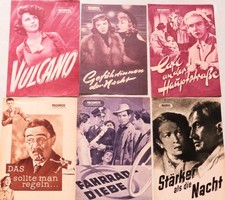 Alte DDR Filmprogramme der