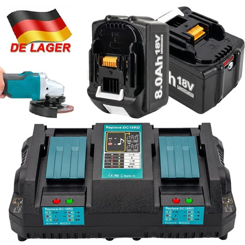 0ah akku set für makita - 2x, 8,0ah