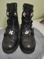 Stiefel Boots Sommerkind Mit Blüten Leder 