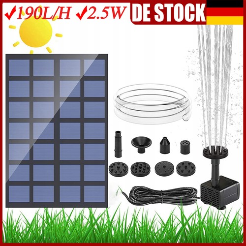 190l h teichpumpe - 2.5w,