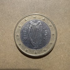 1 Euro Kursmünze Irland 2002