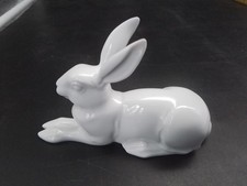 Fürstenberg Porzellan Figur Jahreshase,Hase Albrecht Weiß,Jahr 2012