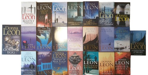 Donna leon books - -,