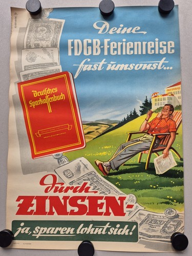 Plakat riediger urlaub - plakat,