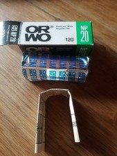 ORWO Film NP 20 / 120 Schwarzweiß Negativfilm Panchromatic OVP 1988 alt