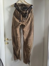 Landhaus by C&A Lederhose Trachtenhose Herren Tracht mit Ledergürtel Braun Gr 98