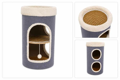 Katzen kratzbaum coco 2in1 mit - 2in1,