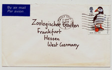 Großbritannien 1989 Einzelfrankatur - Vögel Papageientaucher Michel Nr. 1185