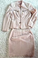 Schickes Kostüm, Rosa Weiß kariert, MCM, 38, NEU