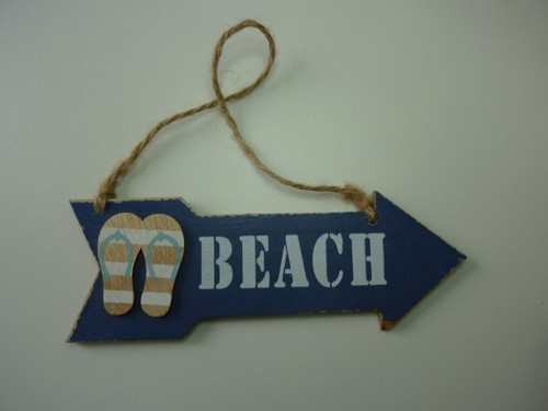 Beach holz schild deko - holz,
