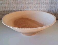große gedrechselte Schale aus Esche , Durchmesser 27 cm Handarbeit, Unikat