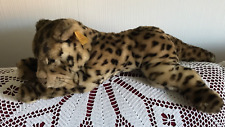 Steiff  Leopard Molly     Mit Knopf Fahne  Schild  aus Sammlung