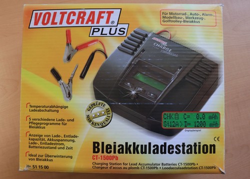 Voltcraft bleiakkuladestation - voltcraft,