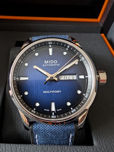 Mido multifort blue - mido,