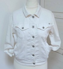 Geisha Jeansjacke weiß Gr. 38