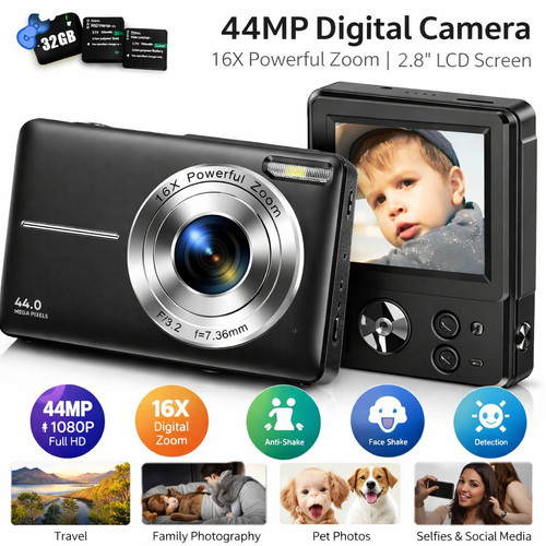 Digitalkamera 44mp 16x - 44mp, zoom