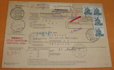 Bund Paketkarte 1966 Weingut