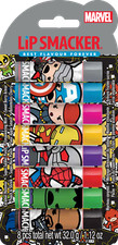 Lip Smacker Marvel Lip Balm Party Pack 32g - Set of 8 Moisturising Lip Balms