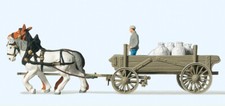 Preiser 30470 Bauernwagen mit