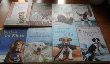 8 Hunderomane-Hundebücher - verschiedene Autoren- Sammlung-