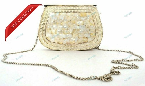 Perlmutt silber look - silber,