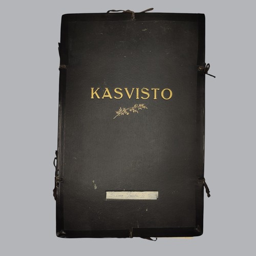 Finnish 1950s herbarium with - 1950s,