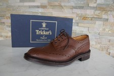 Tricker's EU 43,5 UK 9,5 Schnürschuhe Halbschuhe Bourton braun NEU ehem UVP 575€