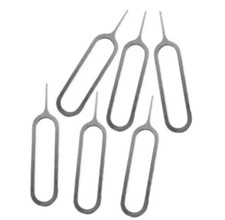   6× Handy öffner Sim Karte Fach Öffnen Handy öffnen Nadel SIMKarten