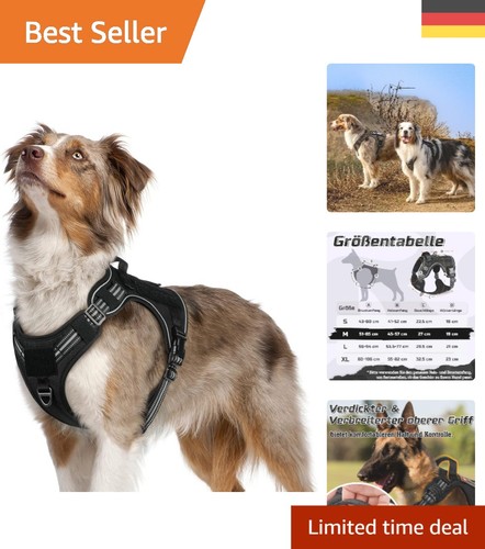 Verstellbares hundegeschirr - hundegeschirr, m