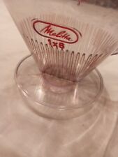 Melitta kaffeefilter 1x6 germany transparent Kaffee Sieb
