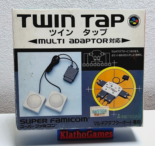 Snes multitap adapter twin - snes,