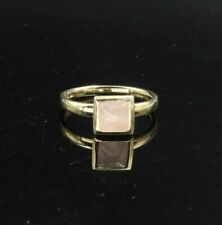 585/ 14kt Gelbgold Ring, mit Rosenquarz Gr. 56, guter Zustand.
