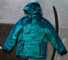 Damen Mädchen Skijacke Gr. XS Marke Rodeo Petrol 
