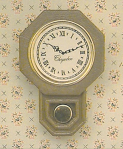 Puppenhaus schul uhr bausatz - puppenhaus,