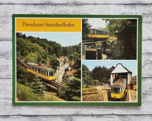 Dresdener standseilbahn - ak,