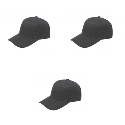 Pack baseball caps - 3,