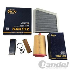 INSPEKTIONSPAKET FILTERSET für MERCEDES-BENZ E-KLASSE W211 S211 E200 163+184 PS