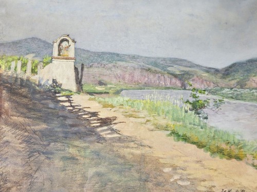 Gouache johann nepomuk - nepomuk, geller