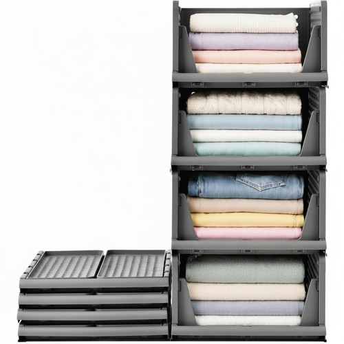 Kleiderschrank organizer 4er - organizer,