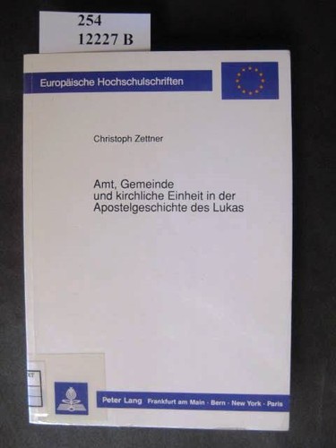 Amt gemeinde und kirchliche - gemeinde,