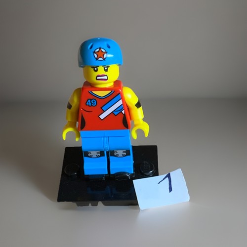 Lego sammelfigur roller derby - lego,
