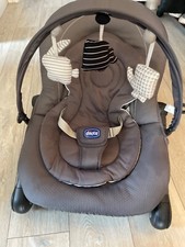 Babywippe Hoopla, Moon Grey mit Spielbogen