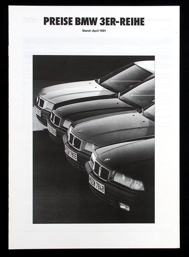 Bmw 3er 36 preisliste - 3er,,
