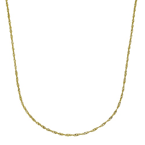Collier 375 gold 42cm - f,
