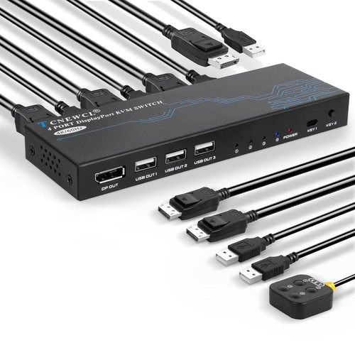 Tcnewcl displayport kvm switch - tcnewcl,
