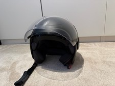 Vespa Jet Helm 2023 - schwarz - Größe M 57-58 cm mit Visier