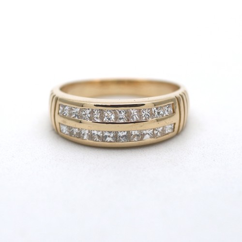 Diamant brillant ring - ring, 750